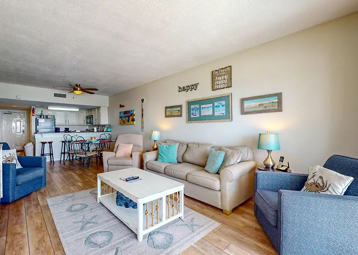Tropical Winds Beachfront Beauty With Pool Balcony Grills - Close To *
