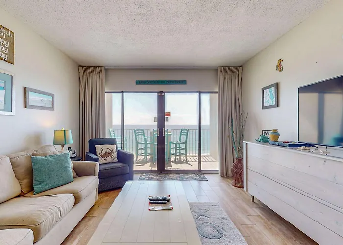 Tropical Winds Beachfront Beauty With Pool Balcony Grills - Close To * Gulf Shores