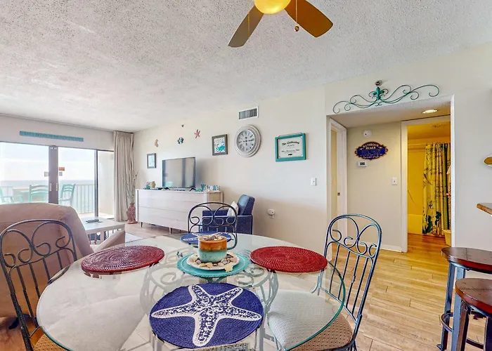 Holiday home Tropical Winds Beachfront Beauty With Pool Balcony Grills - Close To Gulf Shores